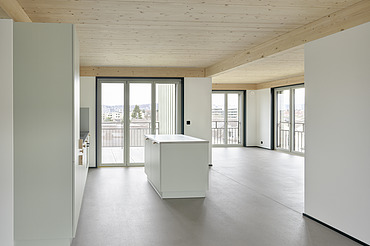 Ersatzneubau Im Heuried - HolzbauSTRABAG Foto vom Ersatzneubau Im Heuried 70