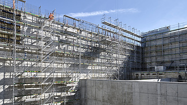 Kehrichtverwertungsanlage KEBAG Enova Foto vom Bau der Kehrichtverwertungsanlage KEBAG Enova