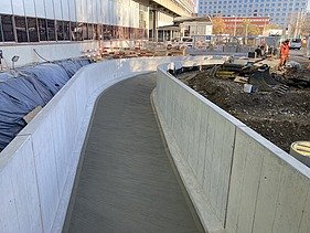 Bild von Bauarbeiten VBZ Zürich Altstetten