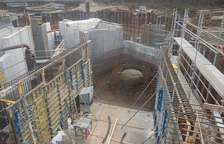 Bild von Bauarbeiten Dotierkraftwerk