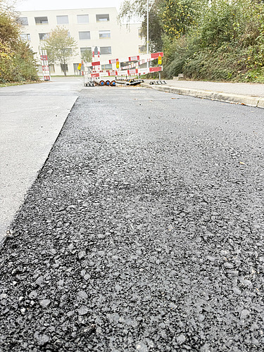 Provisorischer Erstbelag Strasse