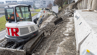 Sonnenberghang in Küssnacht wird instandgesetzt 