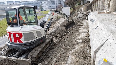 Sonnenberghang in Küssnacht wird instandgesetzt 