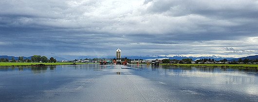 Foto von Dimensionen der fertigen Piste