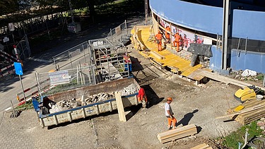 Bild von Bauarbeiten VBZ