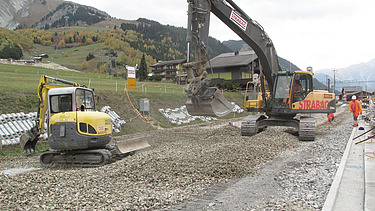 Foto von Baustelle Bahnhof 