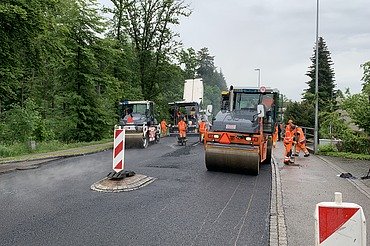 Foto von der Lärmsanierung in Zolliokofen