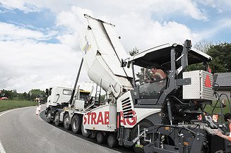 Foto von Strassen- und Wegebauarbeiten