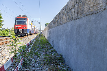 Bild von Wädenswil Stützmauer
