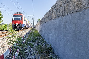 Bild von Wädenswil Stützmauer