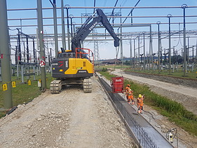 Foto von Sicherung des Unterwerkes gegen äussere Einflüsse