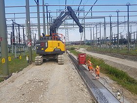 Foto von Sicherung des Unterwerkes gegen äussere Einflüsse