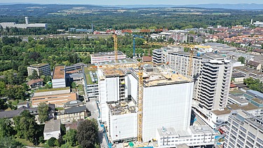 Foto vom Neubau Inselspital
