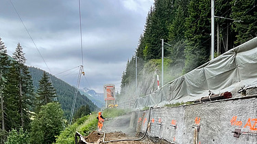 Foto von STRABAG Strassenkorrektion in Dieni